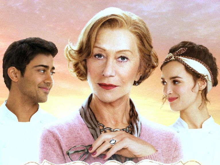Helen-Mirren-And-Manish-Dayal-In-The-Hundred-Foot-Journey-Wallpapersedited
