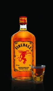Fireball Bottle & Shot Glass GR