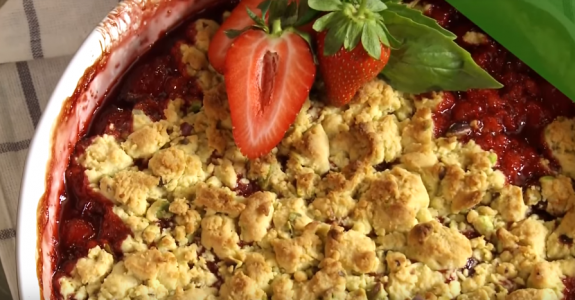 crumble fraoules