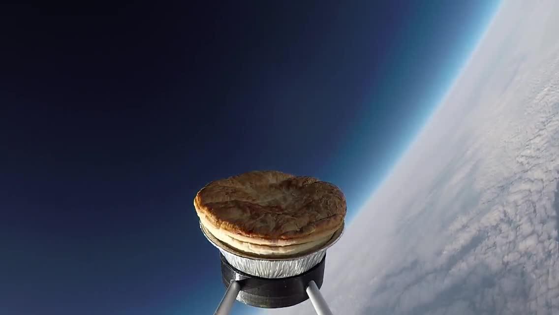 pie in space