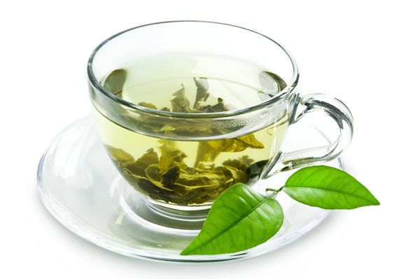 πράσινο τσάι με ίνες)