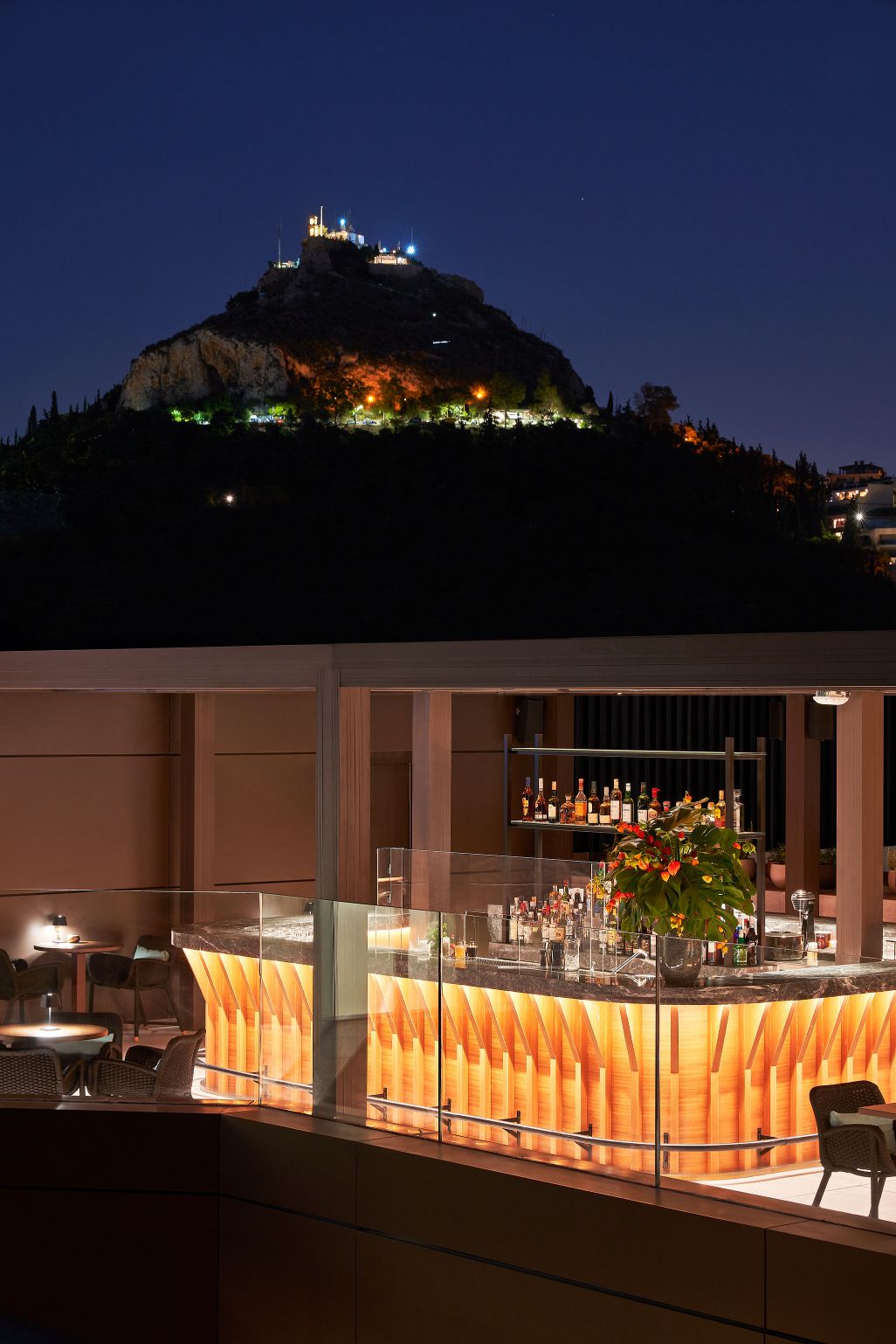 Athens Capital Hotel-MGallery-Rooftop Bar – Lycabettus View