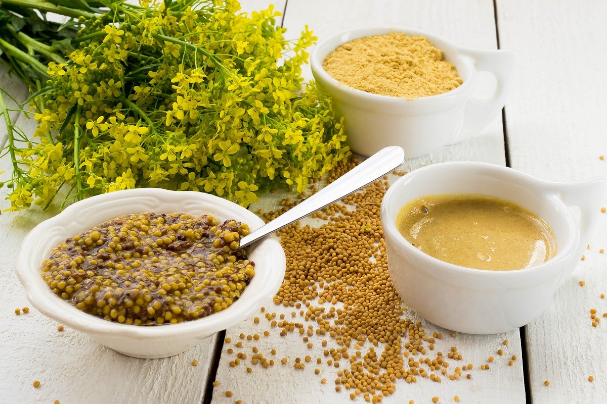 Different types of mustard