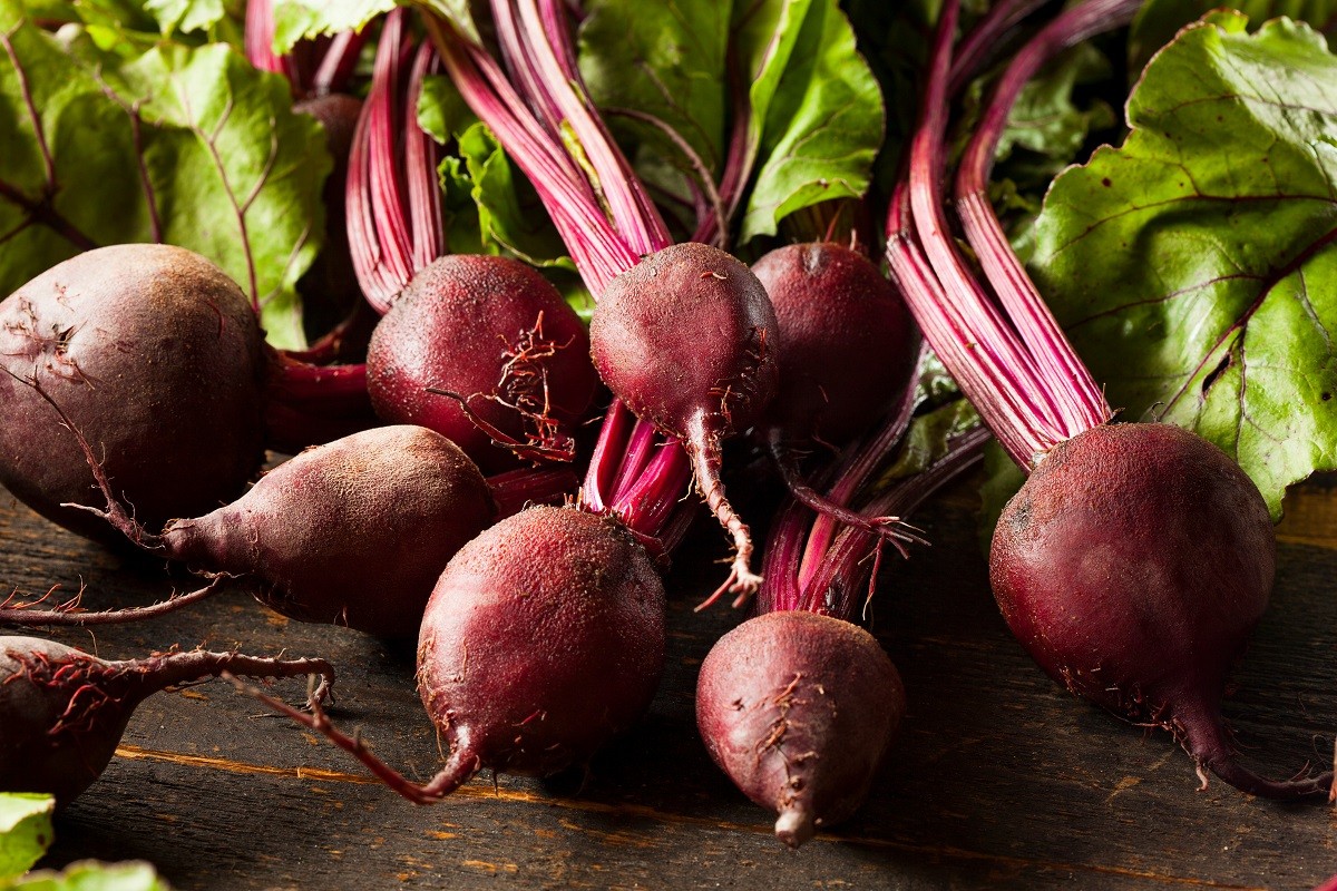 Raw Organic Red Beets