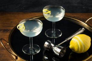 Homemade Dry Gin Martini