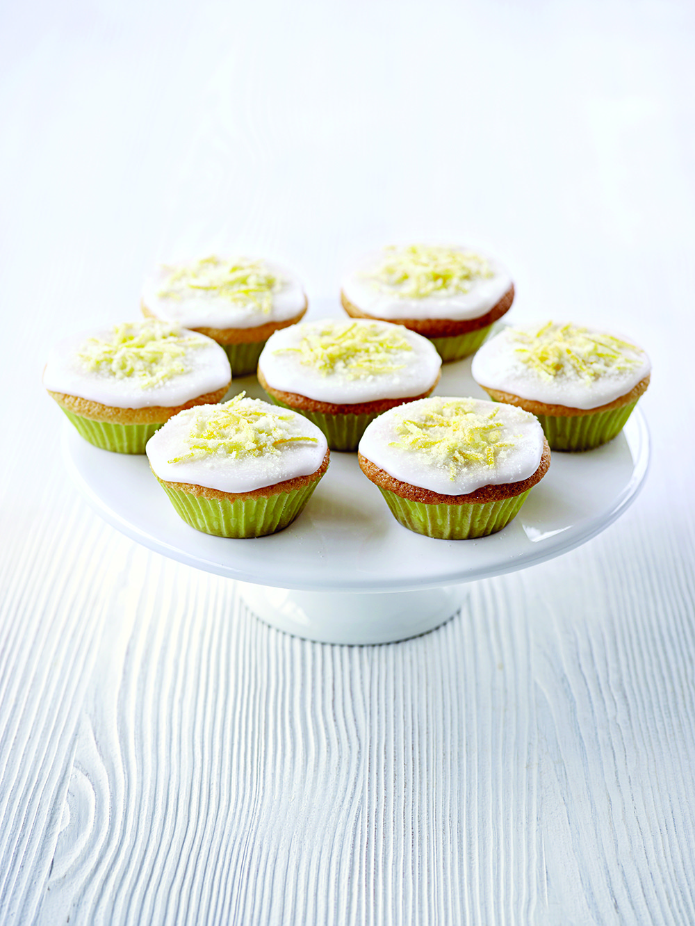 frosted lemon fairy cakes