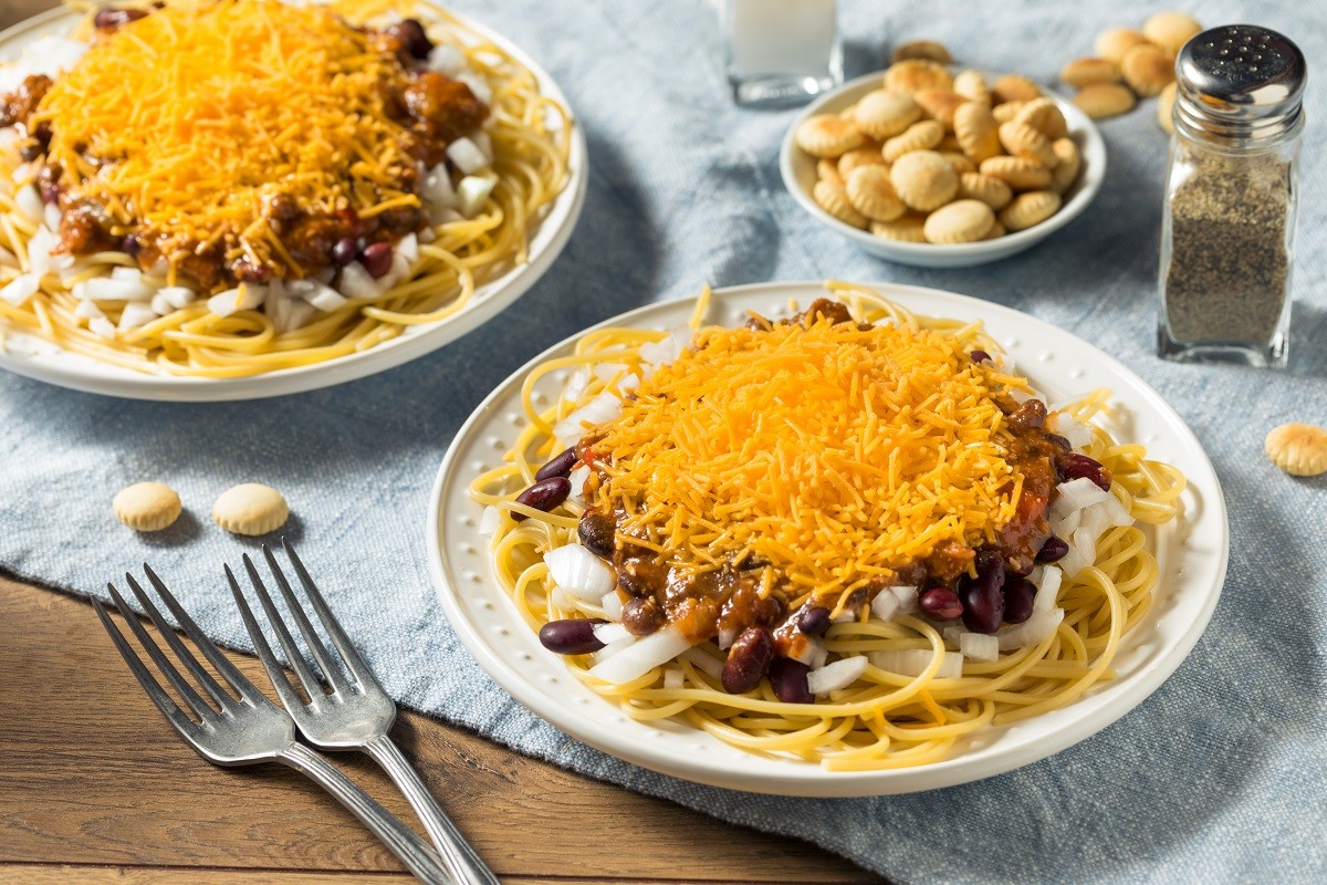 Homemade Cincinnati Chili Spaghetti