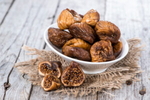 Figs,(dried),On,A,Wooden,Background