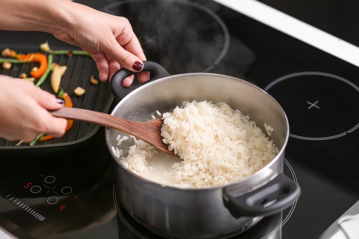 How to do steam rice фото 68