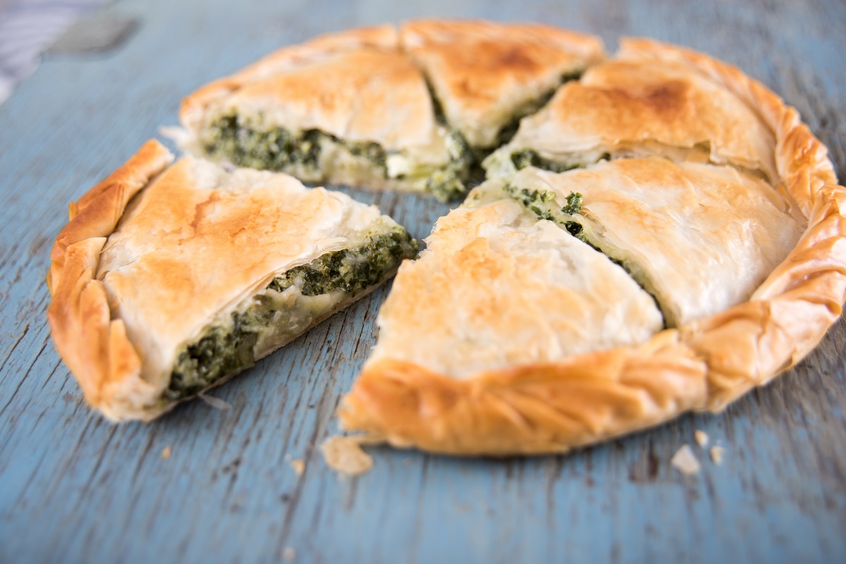 Greek,Pie,Spanakopita,With,Spinach,And,Cheese